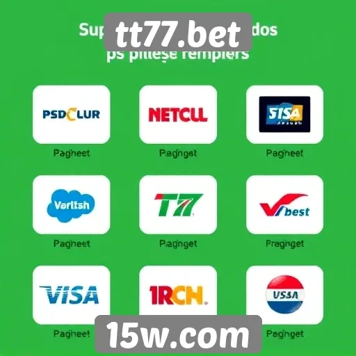 Comparativo de métodos de pagamento em tt77.bet